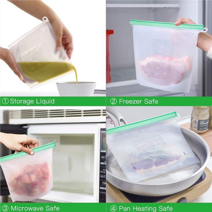 Reusable Silicone Food Storage Bag