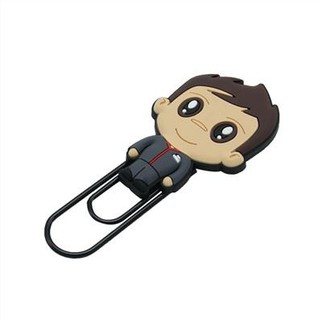 Ntxim hlub 2D Mos PVC Cartoon Paper Clip